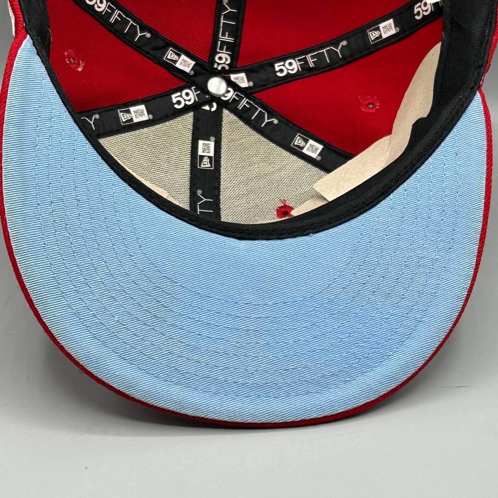 St. Louis Cardinals Hat Men 7 5/8 Champions Groovy 59Fifty New Era Fitted Cap - Picture 8 of 10
